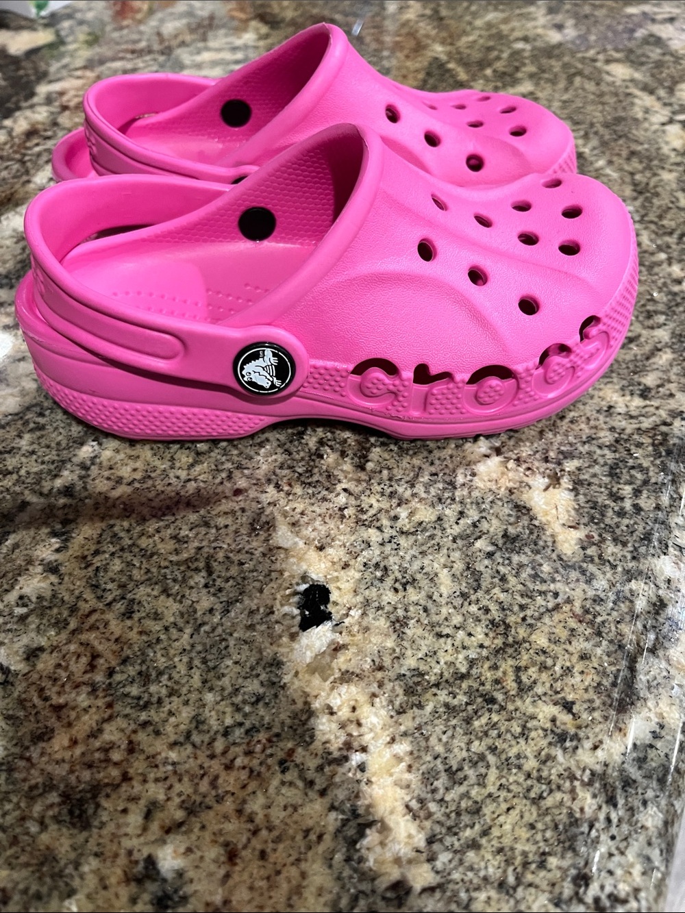 Crocs Kids' Classic Clog Pink Girls US 11